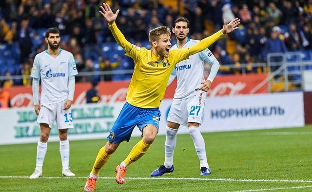 Букмекеры оценили шансы ФК «Ростова» на победу в игре с «Зенитом»