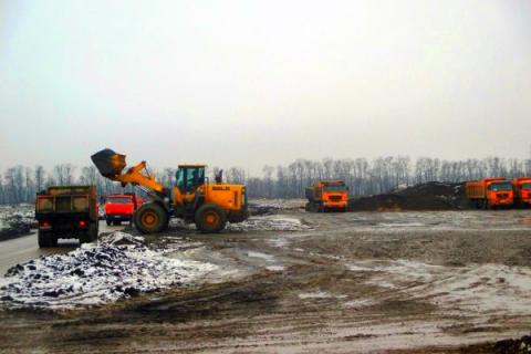 На новом ростовском кладбище началось строительство административного здания и подъездной дороги