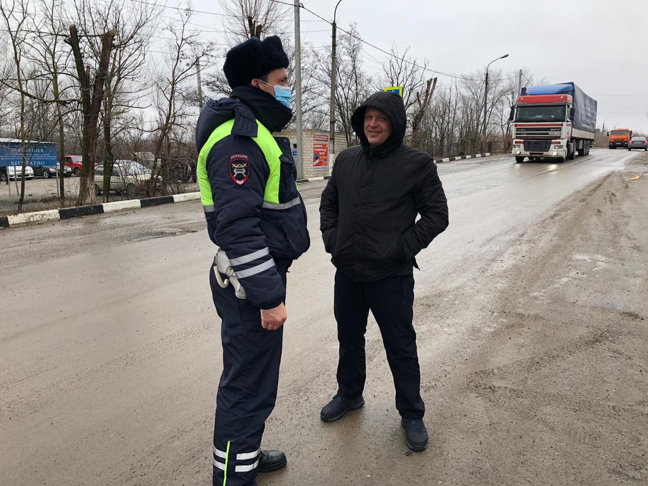 Сотрудники отделения ГИБДД ОМВД России по Белокалитвинскому району провели профилактическое мероприятие «Пешеход»