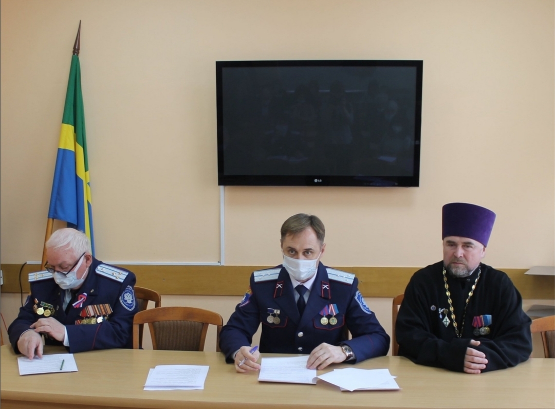 Прошло заседание расширенного Совета атаманов ЮКО «Усть-Белокалитвинский  казачий юрт»