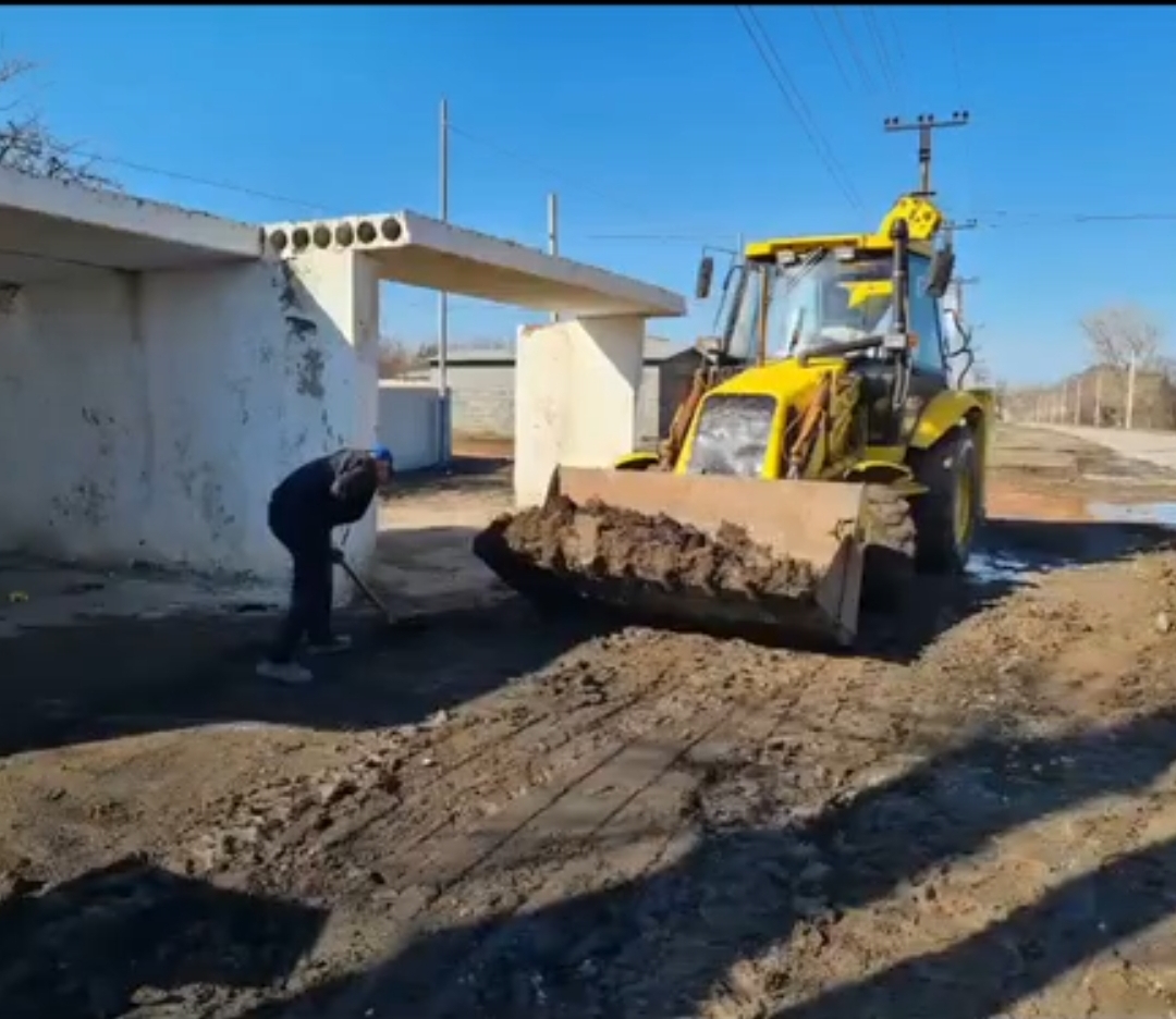 В поселке Коксовом наконец восстановили остановочную площадку