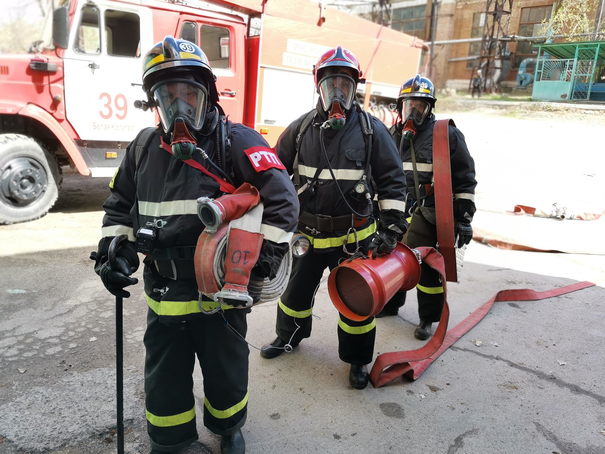 Проверили боевую готовность