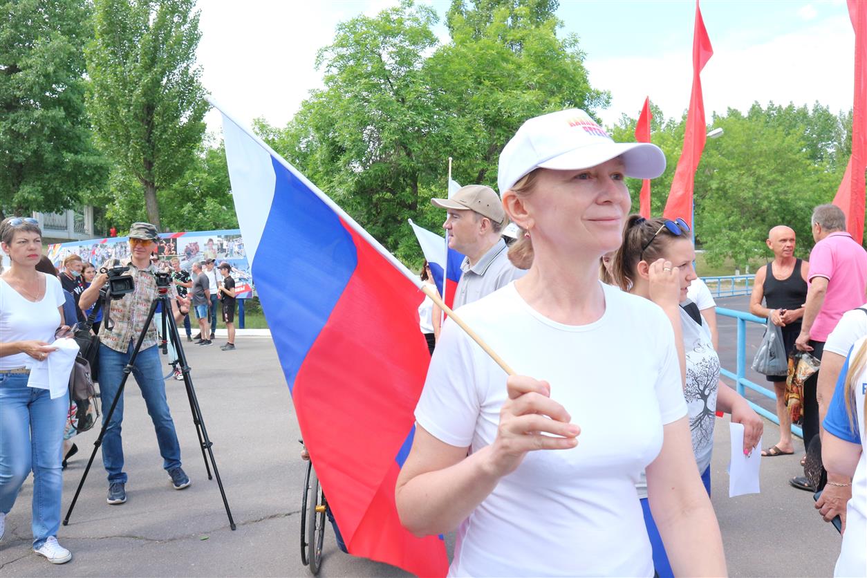 На стадионе «Калитва» состоялось торжественное открытие Муниципального этапа Спартакиады Дона 2021