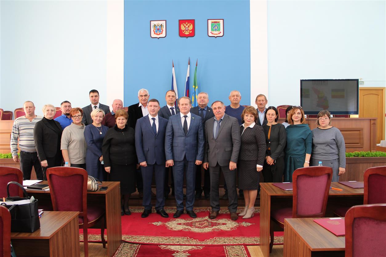 Состоялось первое заседание Собрания депутатов Белокалитвинского района седьмого созыва