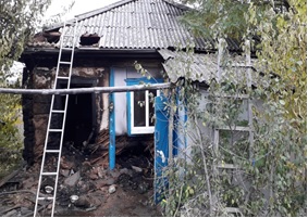 В хуторе Ленина Белокалитвинского района в пожаре погиб человек