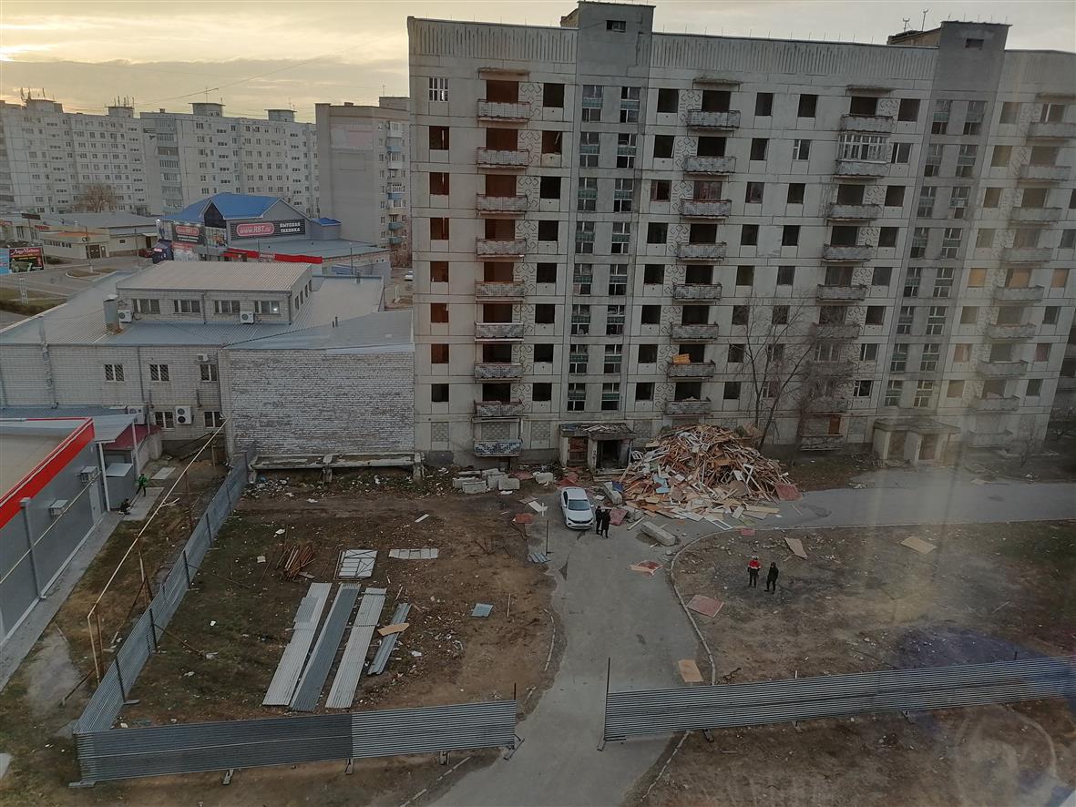 Еще два подъезда снесут в доме №6 на ул. Светлой