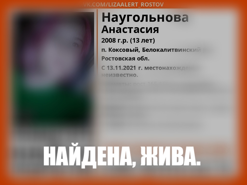 Пропавшие дети из посёлка Кокосового найдены живыми