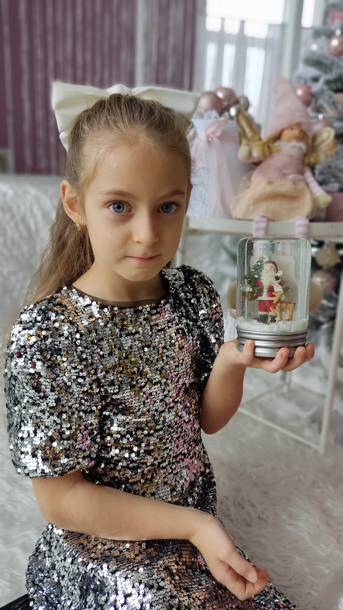 Запечатлев новогодние эмоции