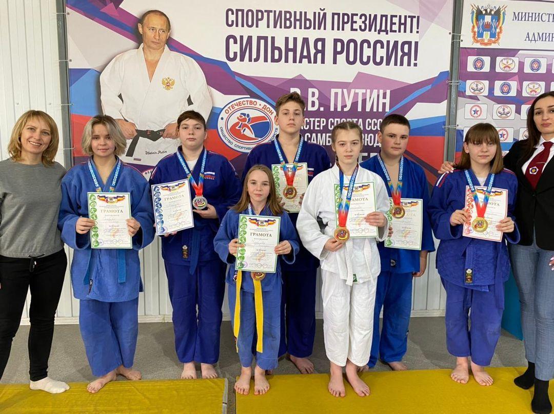 Белокалитвинские дзюдоисты заняли призовые места на Первенстве Ростовской области