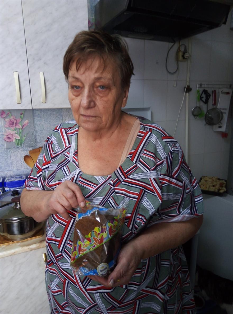 Буханка хлеба в память о блокаде